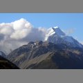 Mt Cook przed zachodem soca